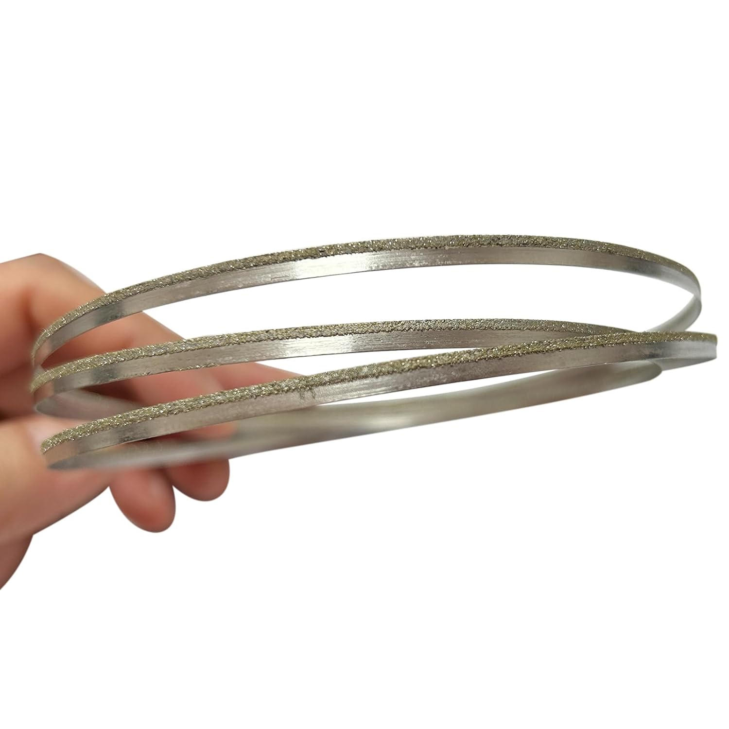 FOXBC Hoja de sierra de cinta con revestimiento de diamante de 37 pulgadas para Gryphon C-40, Precision, Speedster Laser XL, CRL - Paquete de 2