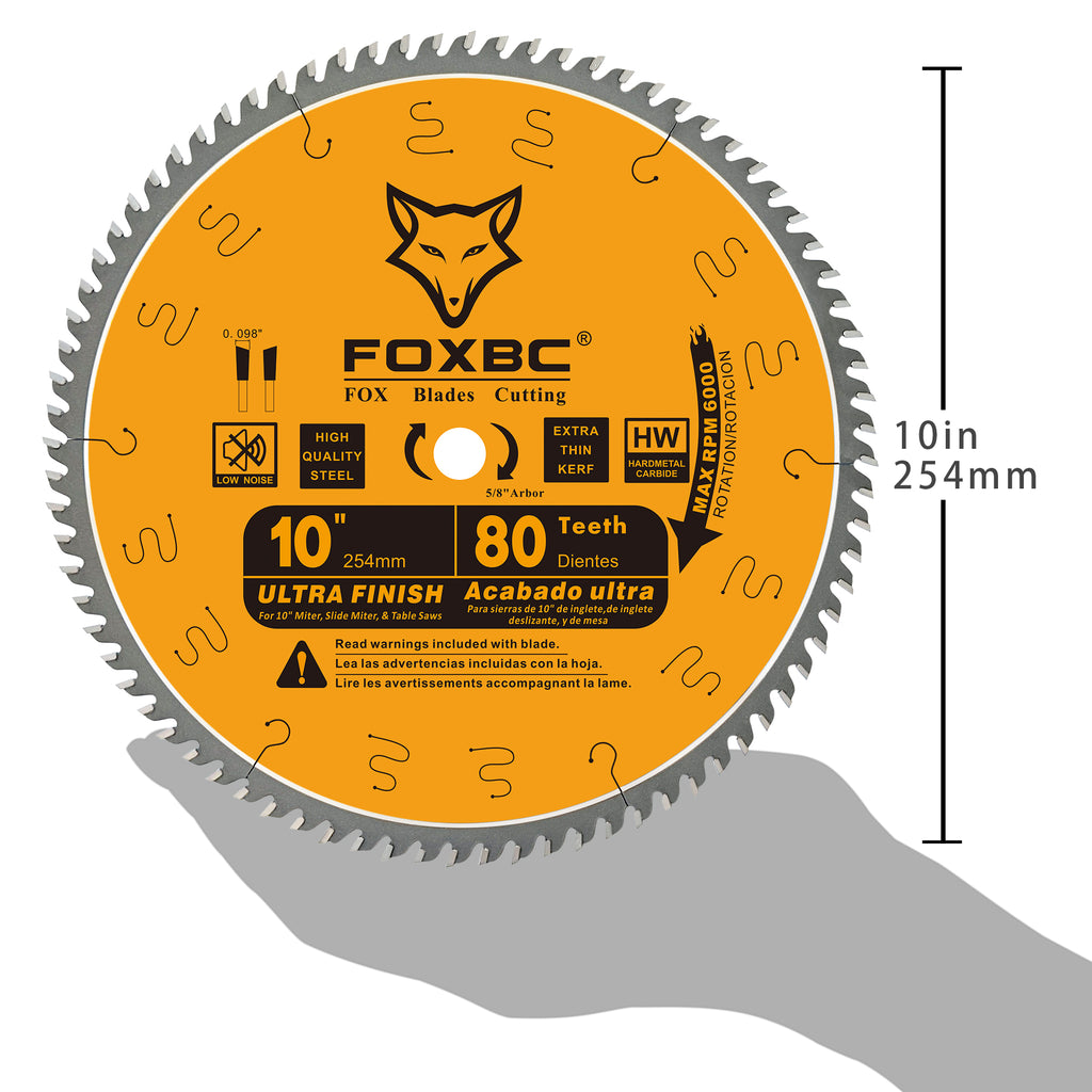 FOXBC Coping Saw Blades For Metal Cutting, 6-1/2 Inch, 24TPI