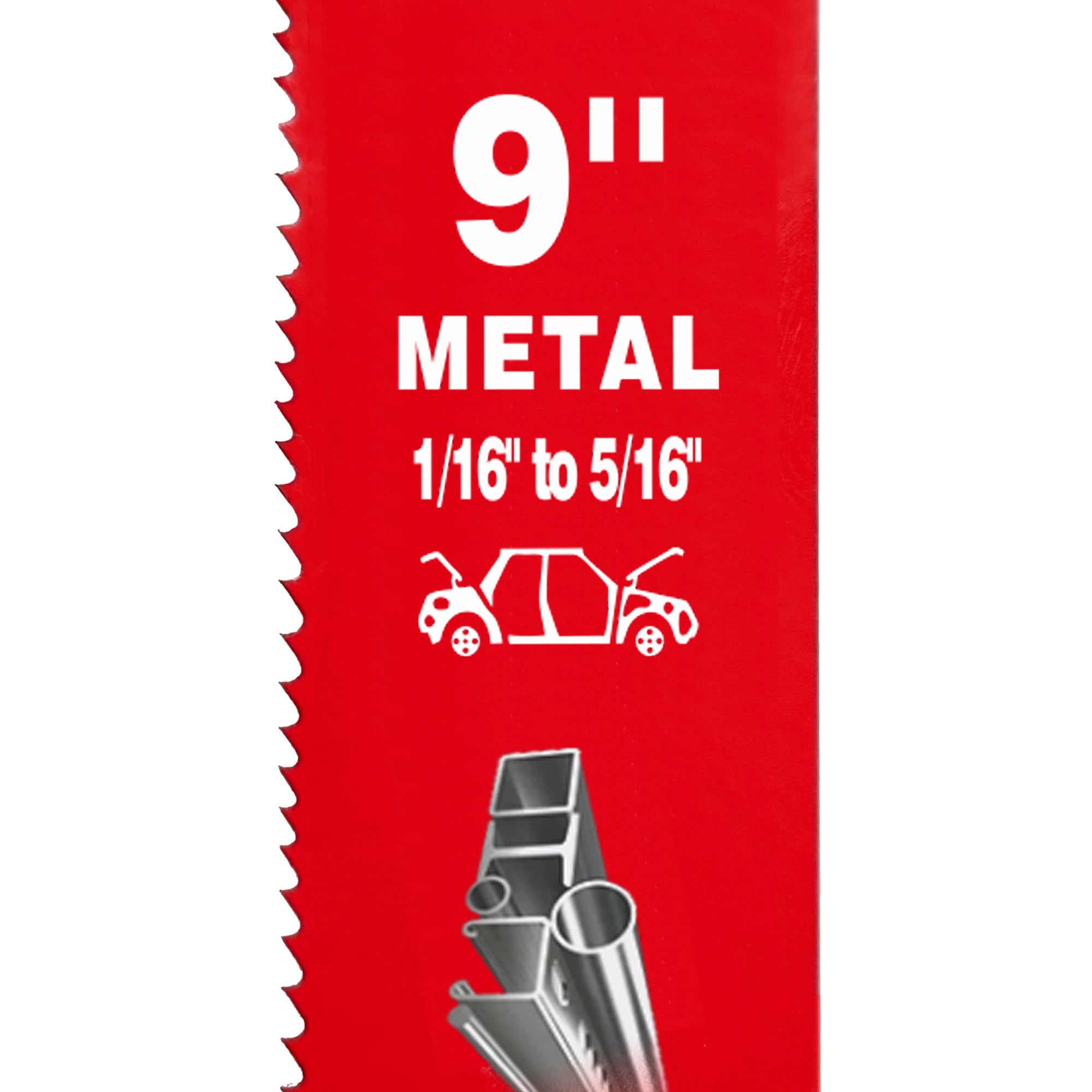 FOXBC 9 Inch 14/18 TPI Reciprocating Saw Blades Demolition for Auto Di