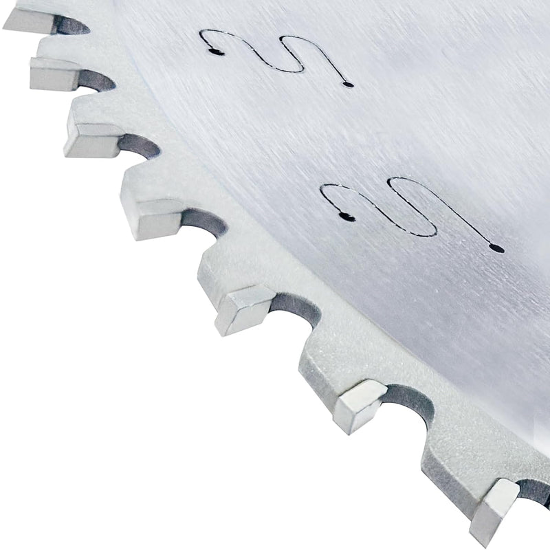 FOXBC 10 Inch Miter/Table Saw Blades 60-Tooth, Thin Kerf Fine Finish Crosscut Blade