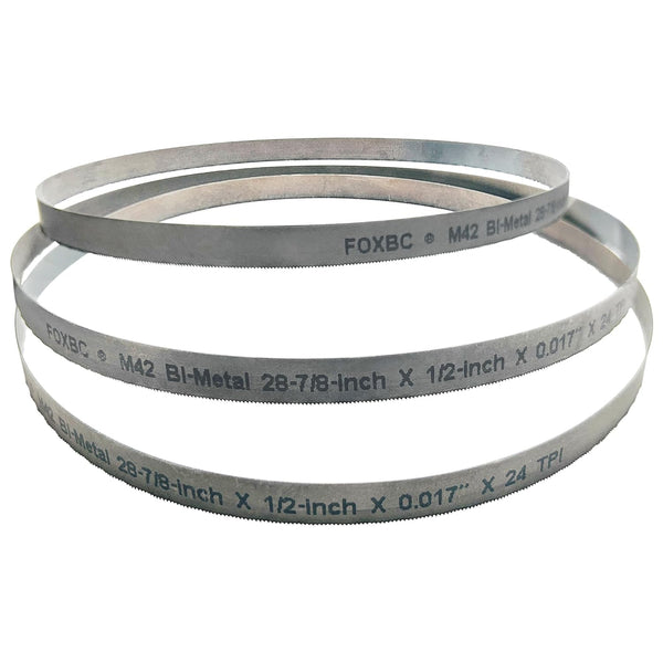 パピー FOXBC 28-7/8 inch Bandsaw Blades 24 TPI for Compact Portable Band Saw