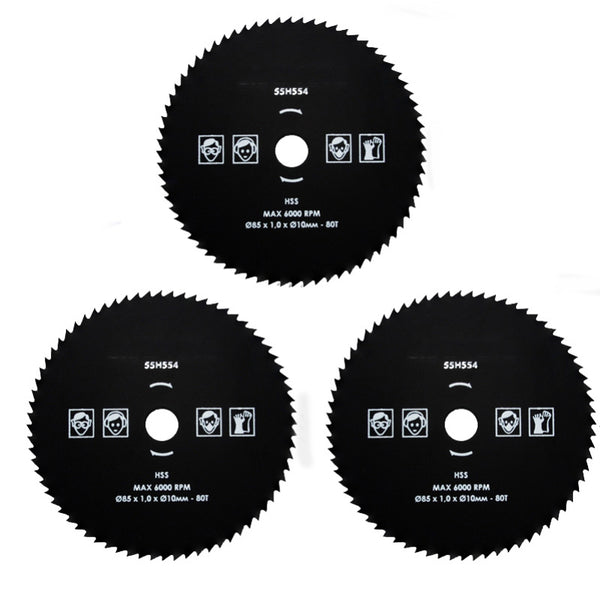 85mm 80T Circular Saw Cutting Blades for Wood Metal for Rotary Tool