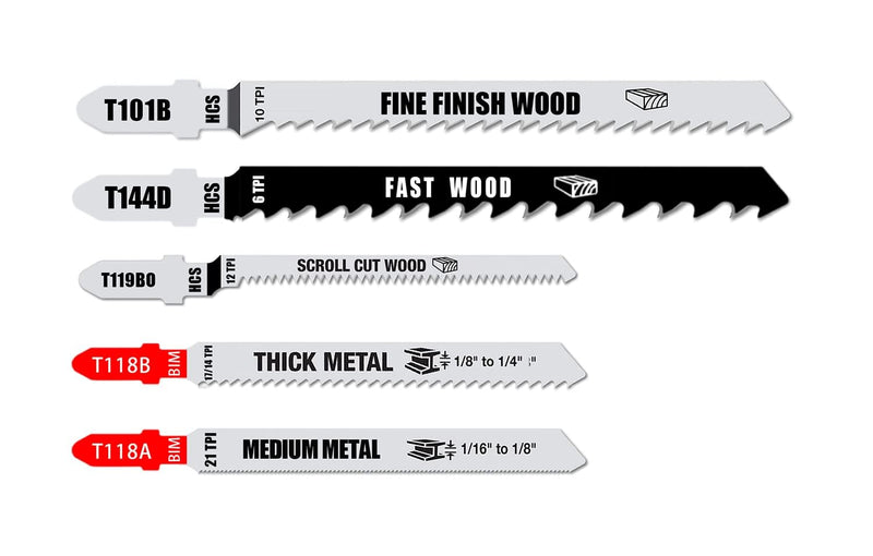 How to Change a Jigsaw Blade - How to Replace T Shank vs U Shank Jigsaw  Blades on Black and Decker 