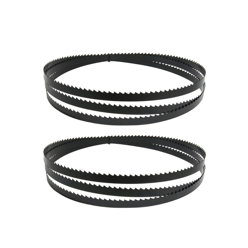 59-1/2-Inch X 3/8-Inch X 0.014, 6TPI Carbon Band Saw Blades, 2-Pack