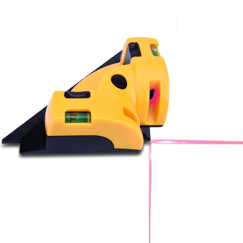 Right Angle 90 Degree Square Laser Level Tool Laser Level Ruler Woodworking Mason Professional Renovate Measurement Tool