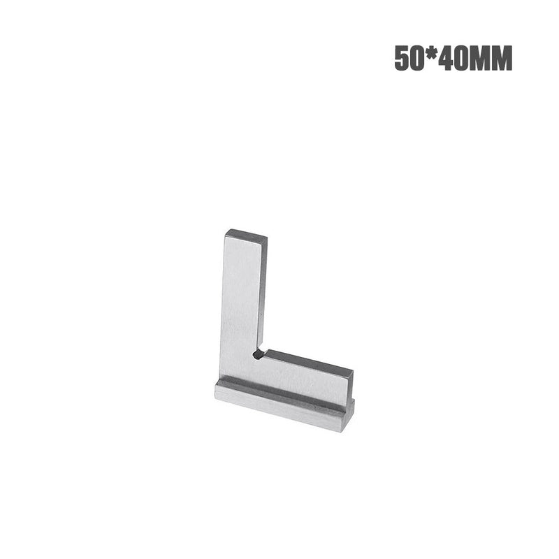 Machinist Square 90º Right Angle Engineer Carpenter Square with Seat Precision Ground Steel Hardened Angle Ruler