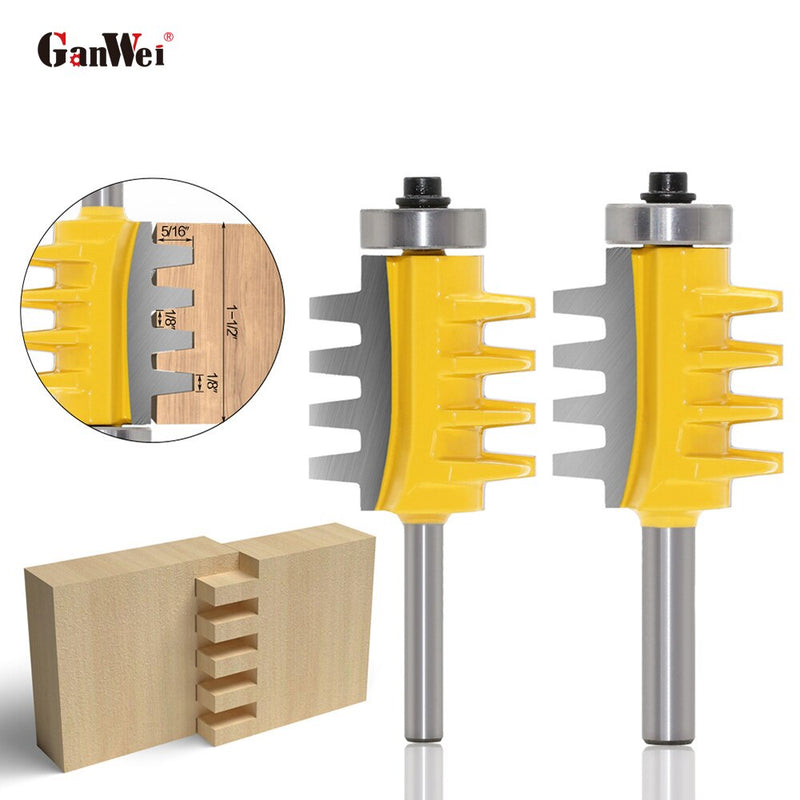 Woodworking Metal Milling Cutter Wood Router Cutter Collet Wood Cutter Drilling Bit Wood Strawberry Dovetail Wood Tools