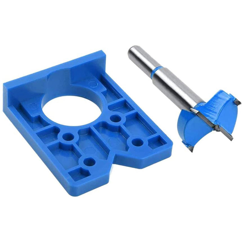 35mm Hinge Hole Drilling Guide Locator Hinge Hole Drilling Guide Wood Furniture Door Cabinets Hinge Installation Tool