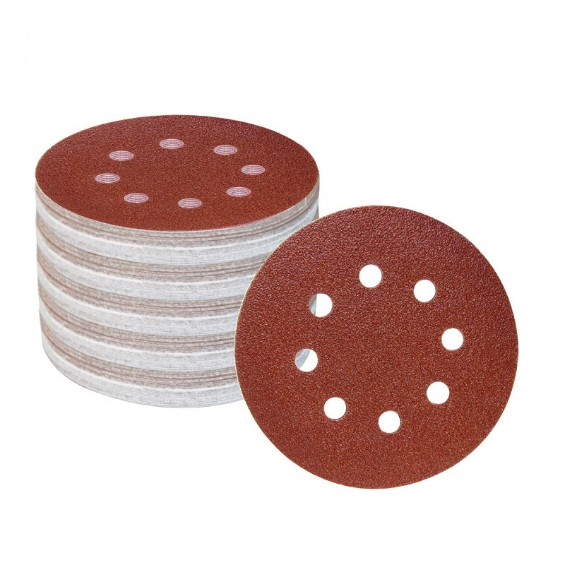 Sanding Disc 5 Inch 8 Holes Adhesive Sandpaper for Random Orbital Sander, Hook and Loop 60 80 120 180 240 320 1200 1500 Grits - 100 Pack