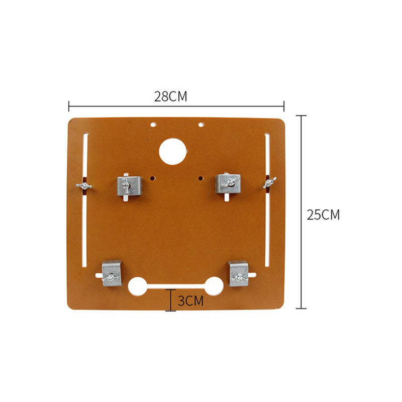 Electric Circular Saw Multifunctional Fixed Base Woodworking Workbenches Flip Board Circular Saw Fittings Tools