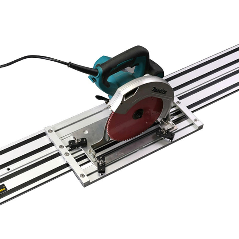 Máquina de grabado de aleación de aluminio de 2,8 m, juego de rieles de guía universales, herramientas de carpintería para sierra Circular eléctrica Makita