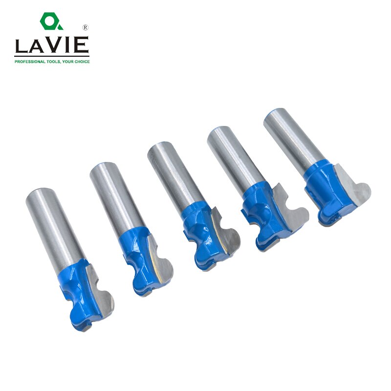 12mm 1/2" Shank 12.7mm Double Finger Router Bits for Wood Industrial Grade Milling Cutter Woodworking Tools