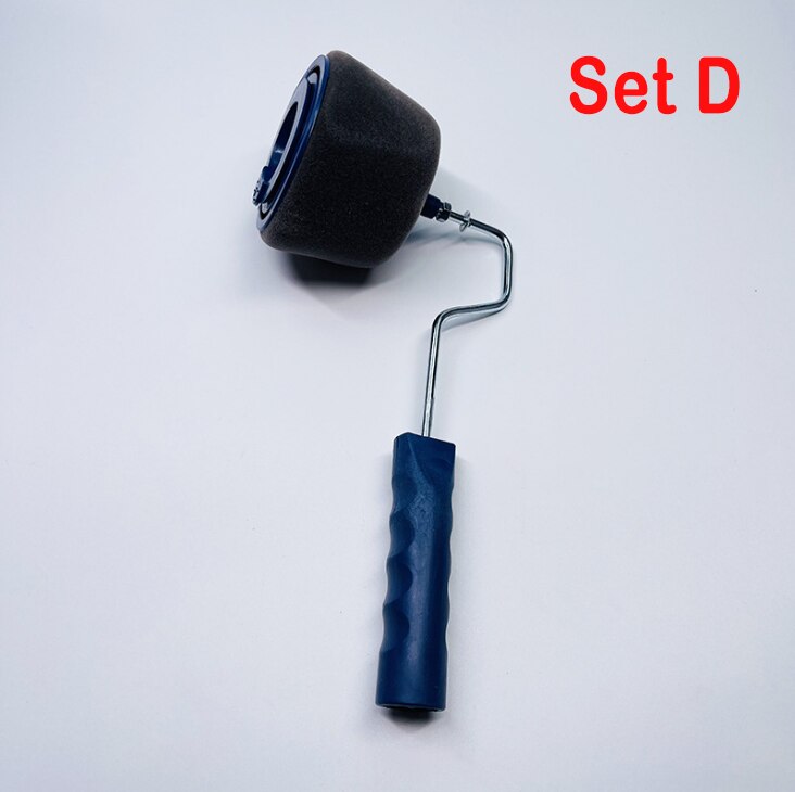 Paint Roller Set Paint Runner Kit with 3 Knot Extension Pole Handle Tool Painting Brush Set for House Wall Office Ceiling