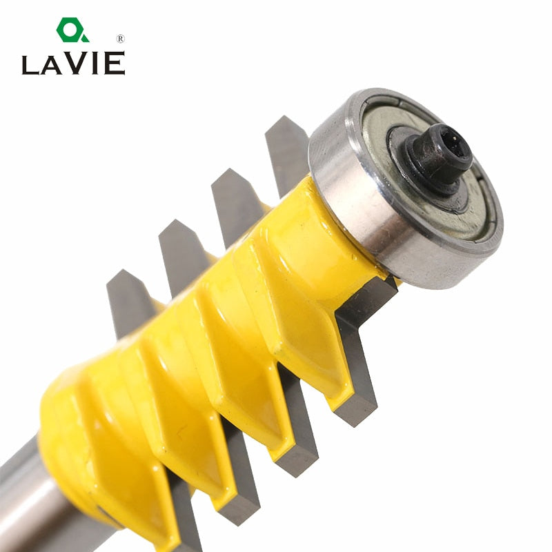 12mm 1/2" 1/4" Shank Finger Joint Glue Router Bit Milling Cutter Mortaise Tenon knife Cone Woodwork Cutters Tools