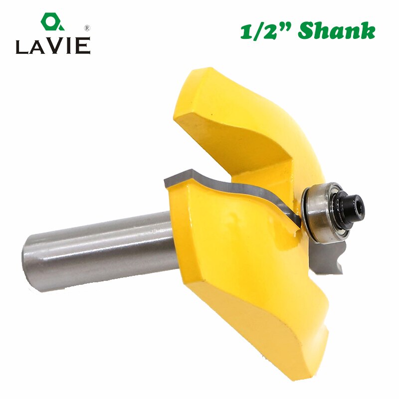 1pc 12MM 1/2" Shank Large Carbide Raised Panel Router Bit with Ogee Wood Door Router CNC Milling Tool Woodworking