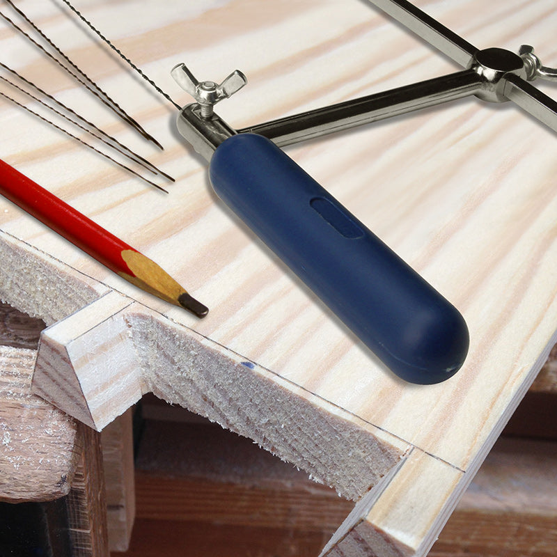 Hojas de sierra de calar en espiral de 130 mm y 5 pulgadas Hoja de sierra de calar de traste manual para corte de madera - Paquete de 48