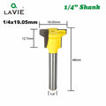 1/4" Shank Drawer Molding Router Bit Drawer Lock Tenon Knife Plug Wood Milling Cutter Door Woodworking Mitered Tool