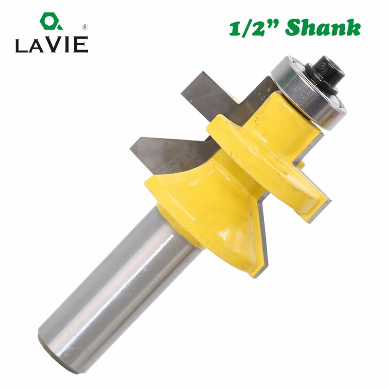 2pcs 12mm 1/2 Shank 120 Degree Router Bit Milling Cutter Frame Groove Tenon Woodworking Engraving Wood Milling Set