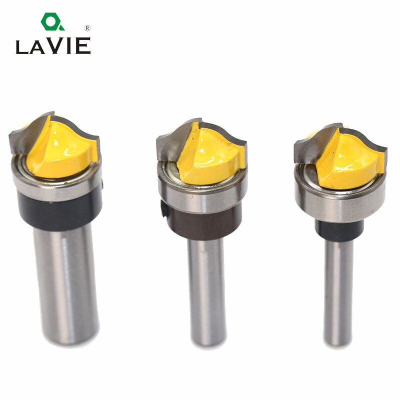 1pc 6 1/4 8mm 1/2" Faux Panel Ogee Router Bit Arc-shaped Riving Bit Tungsten Carbide Woodworking Milling Cutter for Wood MC01016