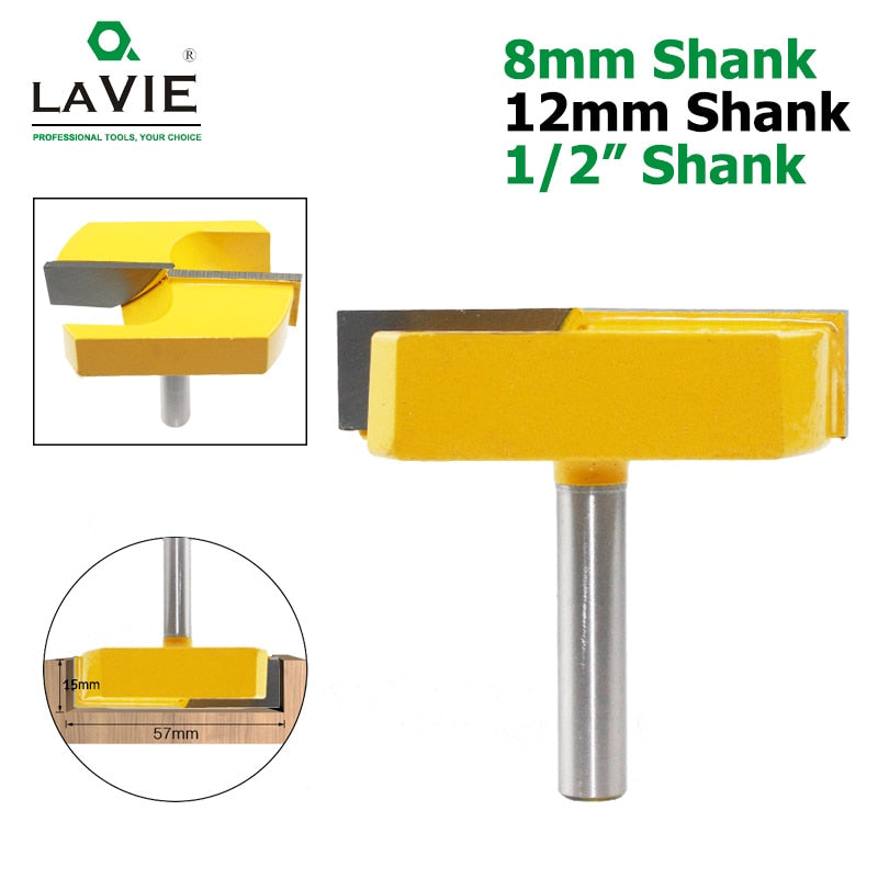 12mm 8mm Shank 1/2 Bottom Cleaning Router Bit Straight Bit Clean Milling Cutter for Wood Woodworking Bits Cutting