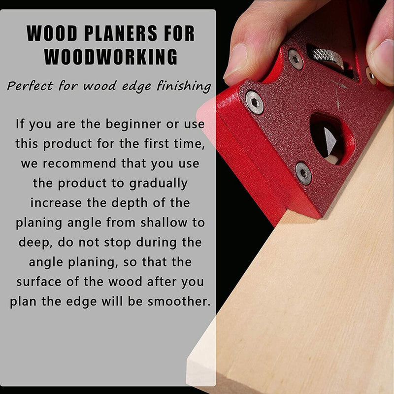 Carbon Steel Woodworking Planer 45 Degree Bevel Wood Trimming Planing Knife With Horizontal Calibrator Woodworking Tools