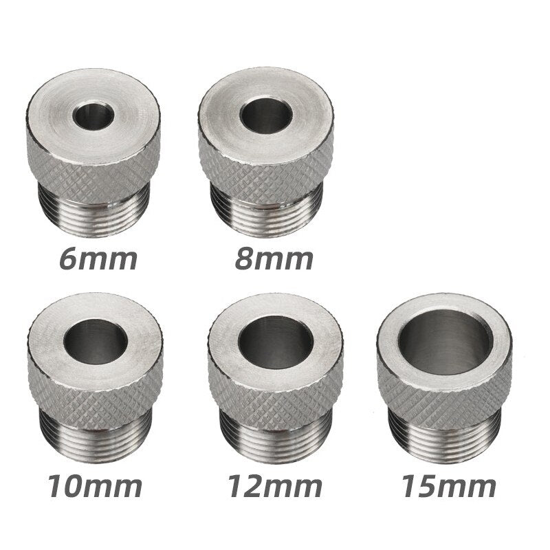 Plantilla de tornillo 2 en 1, perforadora de carpintería ajustable, localizador, Kit de guía de broca para tornillos de armario de cama, localizador de punzones