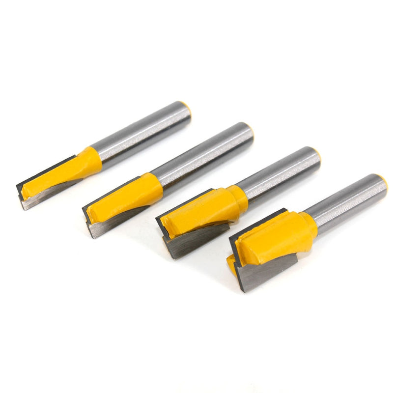 8mm Shank Bottom Wood Cleaning Bit Straight Router Bit Clean Milling Cutter Woodworking Bits Power Machine MC02032