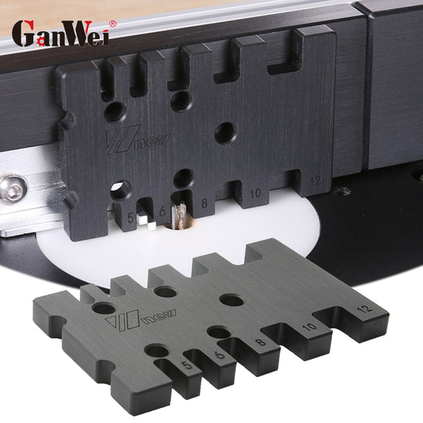 High Precision Tenon Caliper Card Gauge Woodworking Router Saw Table Machine Wood Mortise Tenon Measuring Tool