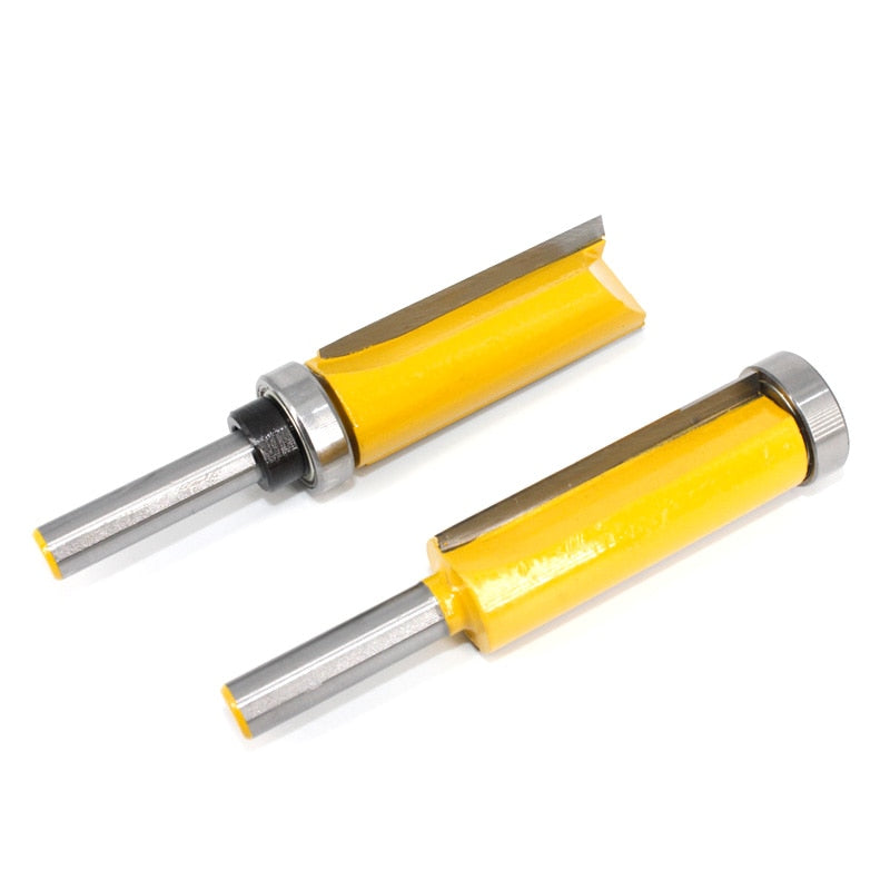 8mm Flush Trim Pattern Router Bit Top & Bottom Bearing Bits Milling Cutter