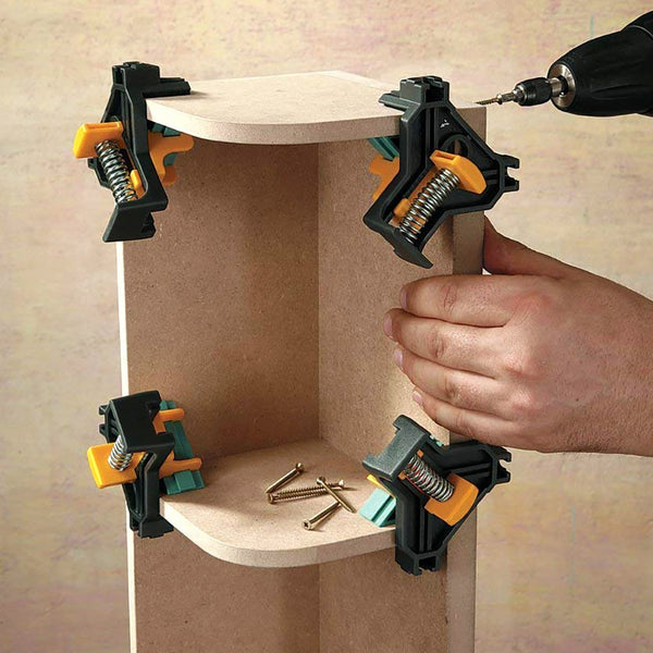 90 Degree Right Angle Clamp Fixing Clips Picture Frame Corner Clamp