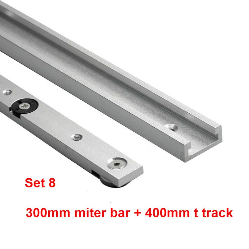 T-tracks Slot Woodworking Table Inclined Track Chute Rail Aluminum Alloy Slider Bench Saw Workbench Accessories
